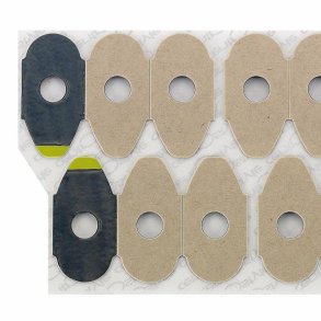 Oval blocking pads 17x31x0,4mm.3M Quality