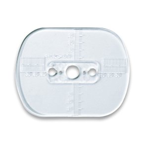 Formskiver, klar plast 75 x 60 x 1.5mm. - 250 stk.