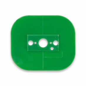 Green pattern blanks to cutwith punch or scissor