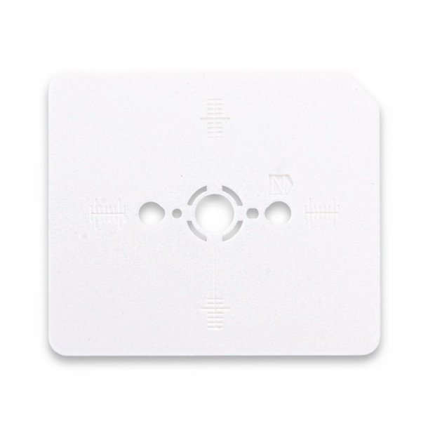 White pattern blanks miller cutter 250 pcs./Pkg.