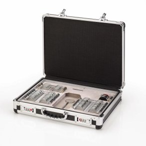 Trial set with 90 plano lenses ring in a case