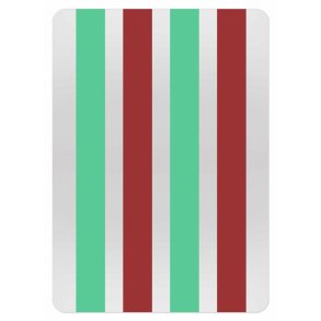 Single red-green reading sheet