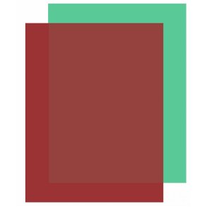 Red and Green Vynil reading Sheets