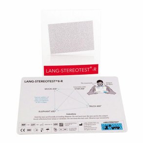 Lang stereo test II-R 3 images 200/400/600