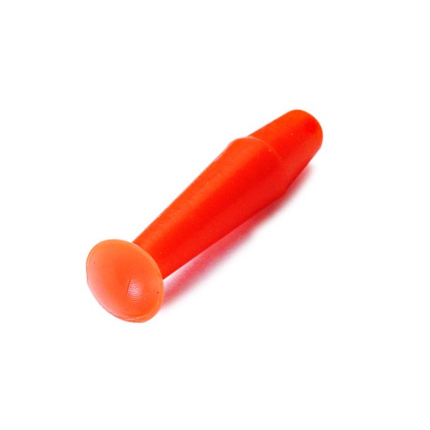 Sugekopper til kontaktlinser - med Etui. 12 styk Orange|Solid