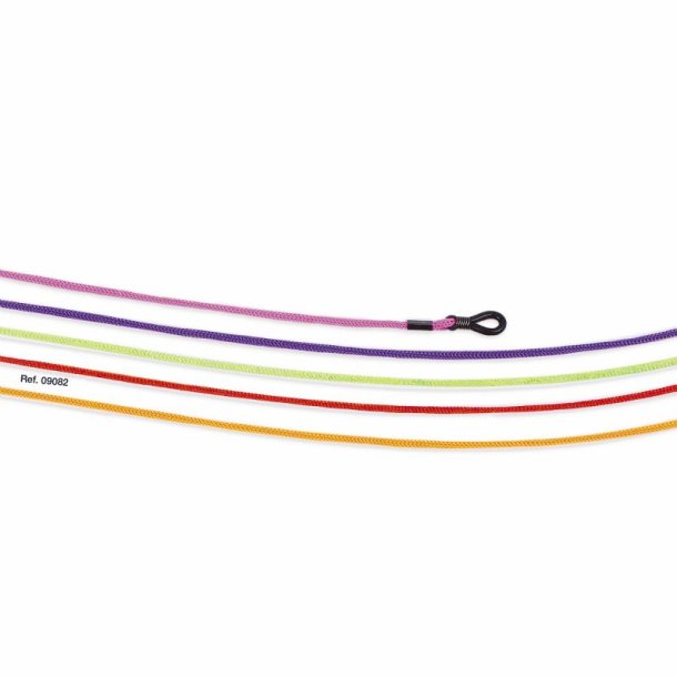 Synthetic cord red/ gun metalspring