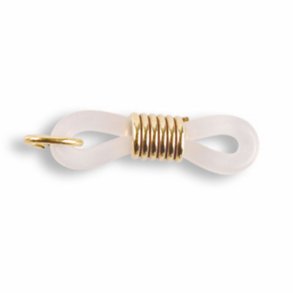 Silicone slip-grip, gold plated