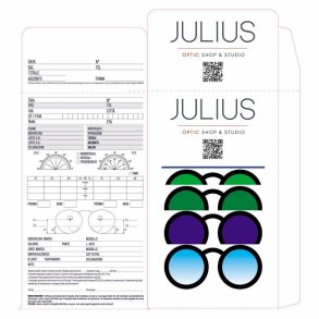 Order envelopes 100gr size 140x319 bespoke on 1 side 500 pcs