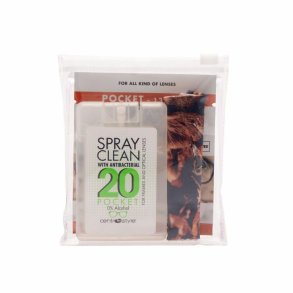 Kit pocket all in one: spray +microfibre +Fog No More cloth