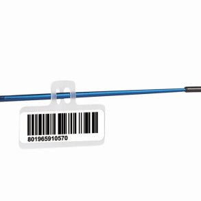 Rectangular price tag 17x35mm for 7mm - 50pcs