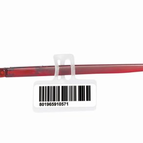 Rectangular price tag 17x35mm for 12mm - 50pcs