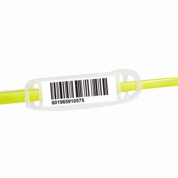 Oval price tag 15x35mm for 12mm - 50pcs 