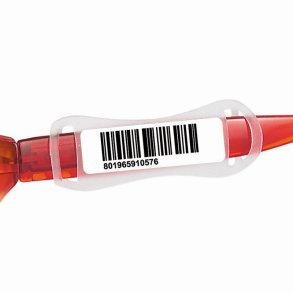 Oval price tag 15x35mm for 12mm - 50pcs 