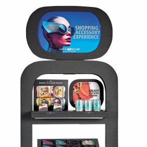 Multilayer floor display - large