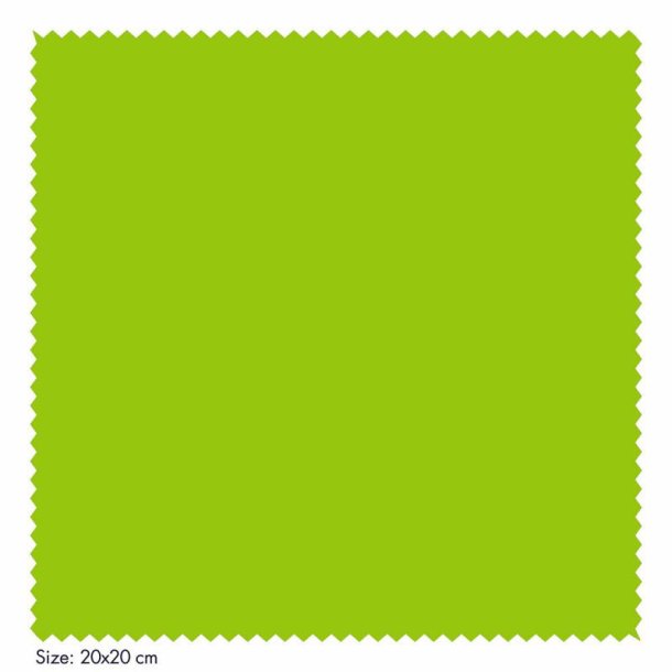 Microfibre Standard lime green20x20 cm