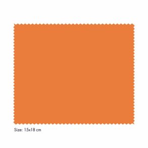 Microfibre Standard orange 15x18 cm