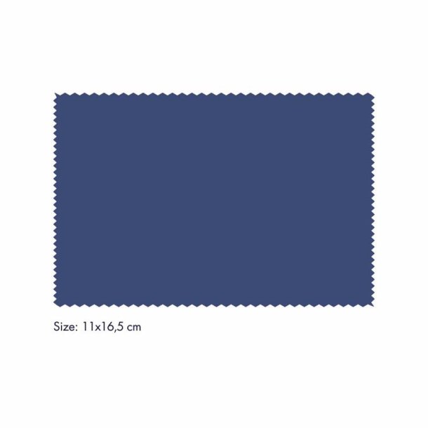 Macroclean M3 microfibre cloth blue 11x16,5 cm.