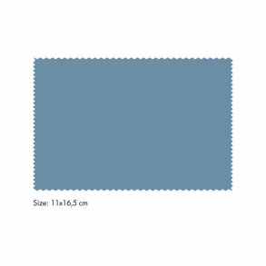 Macroclean M3 microfibre cloth light blue 11x16,5cm. printed