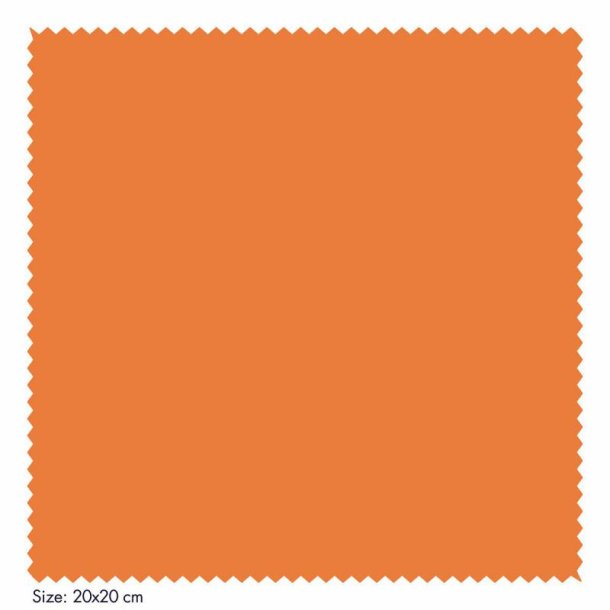 Microfibre Standard orange 20x20 cm