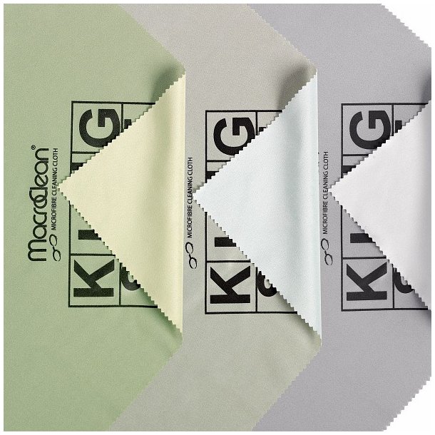 Microfiber cloth king size 35 x 40 cm. - 6 stk. assort