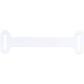 Vinyl Frame Tags White 500 stk