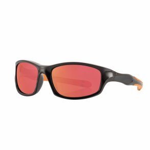Shiny Black/Orange+grey lensesJr.Sunglasses 54 15-115 w.case - udget spar 20%