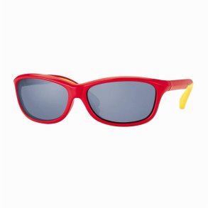 Red/Yellow with grey lenses Jr. Sunglasses 52 13-120 w.case