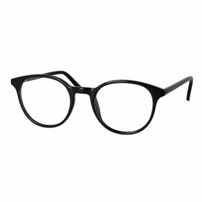 TR90 Hand-Made Acetate Sides Mod. 887N 48|Shiny Black