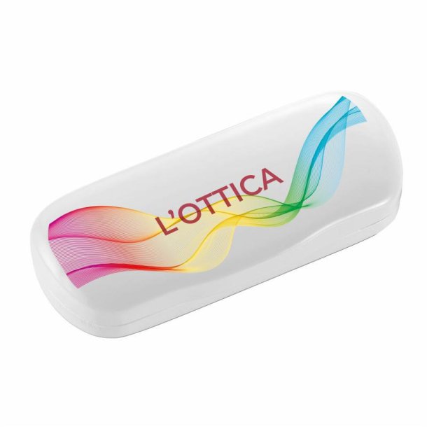 AIRPORT digital printed alumium case shiny white 162x66x40mm