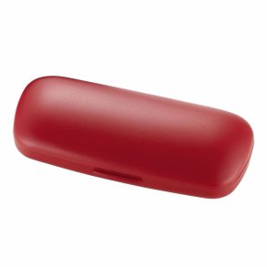 Matt burgundy plastic spec case 159x68x37mm.