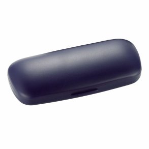 Matt dark blue plastic spec case 159x68x37mm.