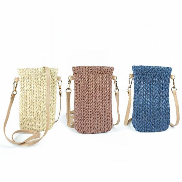 ASTUCCIO TRACOLLA PORTA OCCHIALE COLORI ASSORTITI 3 PZ