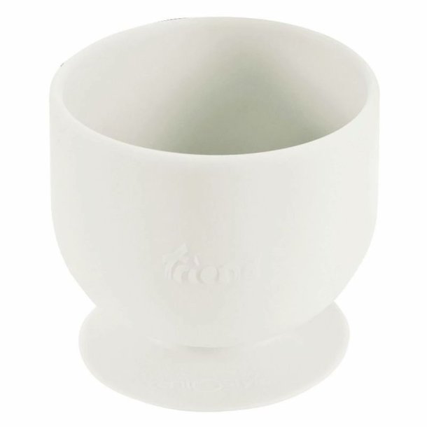 Large silicone desktop cup, white