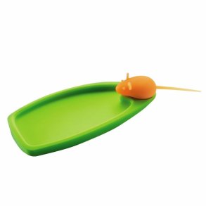 Silicone Green pad with orangemouse