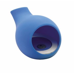 Blue/white spec-holder with light