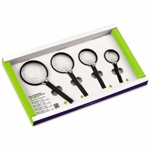 Set12assort.acrylic bifocal lens magnifier4,0/6,0D w.display