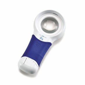 LENTE DI INGR. ASFERICA CON LUCE LED 11X-40D D=40MM