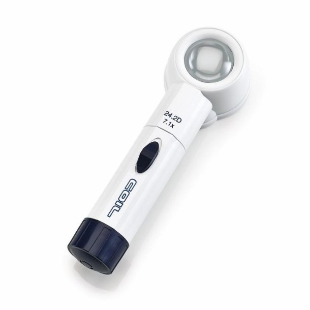 LENTE DI INGR. 7,1X-24,2D CONLUCE LED DA TAVOLO D=32MM