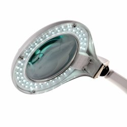 Table magnifier with 60 LEDs