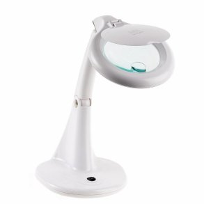 Table magnifier with 60 LEDs