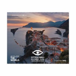 MICROFIBRA 15X18 AROUND WORLDMARE DG PR.INT. PERSONALIZZATA