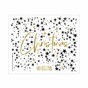 Christmas Stars digital printed microfibre cloths 15x18 cm