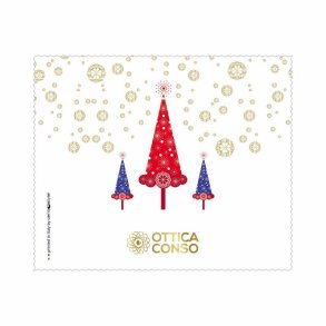 Christmas Tree digital printed microfibre cloths 15x18 cm