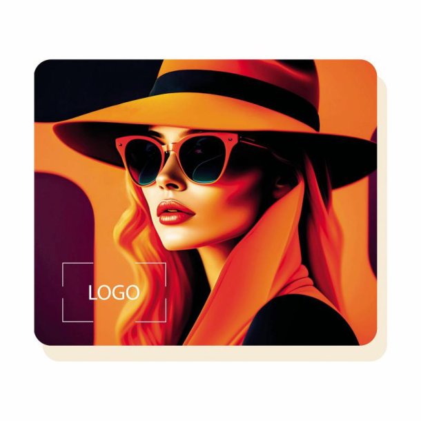 AI FASHION LADY ORANGE MICROFIBRA 15X18 IVORY