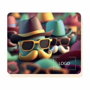 AI CARTOON MAN  MICROFIBRA 15X18 IVORY