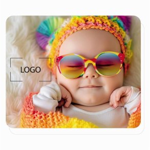 AI COLORFULL PEOPLE BABY 15X18 WHITE