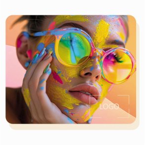 AI COLORFULL PEOPLE WOMAN 15X18 IVORY