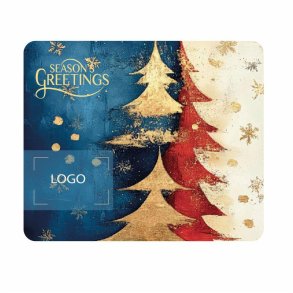 CHRISTMAS TREE RED AND BLU MICBRE M3 15X18 CM