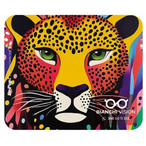 BE POP Leopard 15x18 Microfibre cloth with digital printing