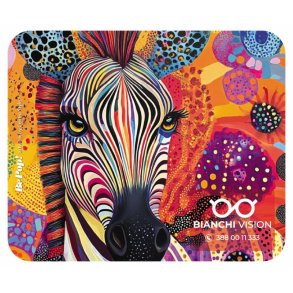 BE POP Zebra 15x18 Microfibre cloth with digital printing